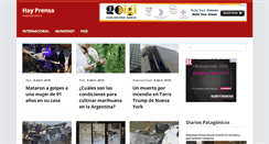 Desktop Screenshot of hayprensa.com.ar